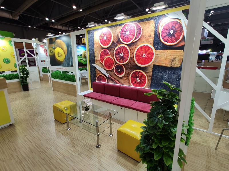 香港亚洲水果国际国蔬大会展台设计搭建