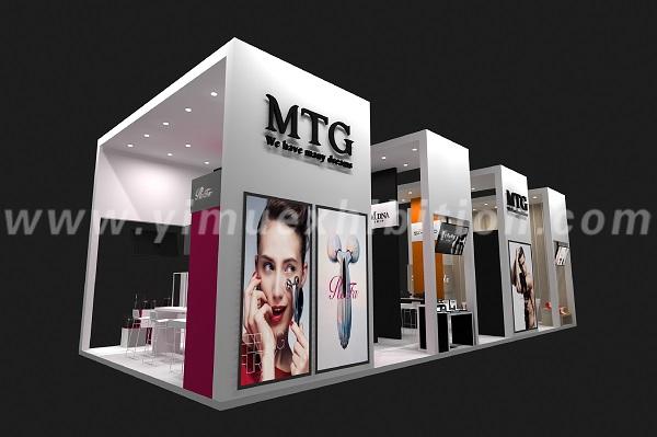 China Beauty expo trade show booth design
