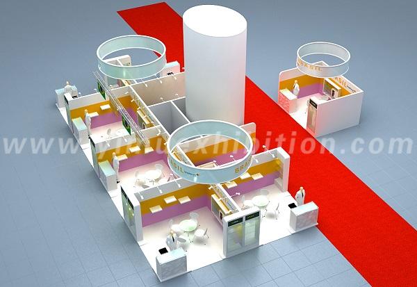 Cosmoprof Asia hong kong exhibition stall design