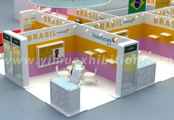 Cosmoprof Asia hong kong exhibition stall design