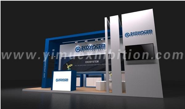 PU China trade show exhibition display stand design