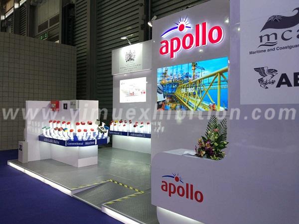 Marintec China custom exhibit displays stand design