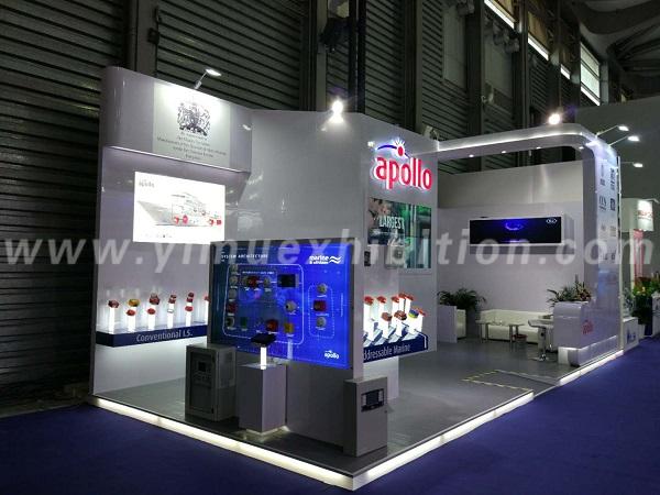 Marintec China custom exhibit displays stand design