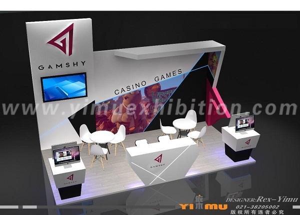 G2E Asia exhibition stand design Macao contractor