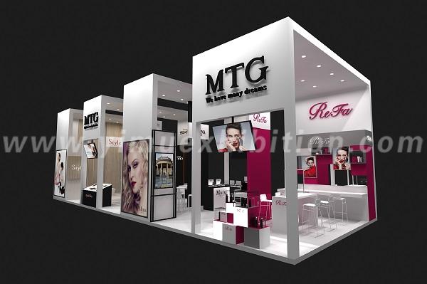 China Beauty expo trade show booth design