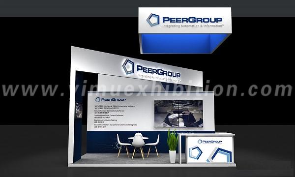 SEMICON China trade show booth builder and display design