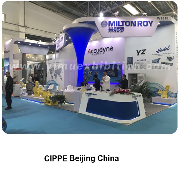 CIPPE Trade show booth display Beijing supplier